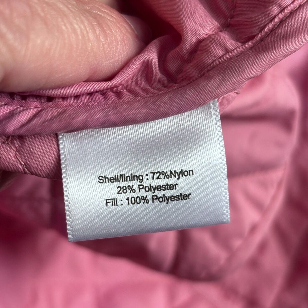 Peter Millar Crown Sport Addison Quilted Vest Women's L Pink Lifestyle Golf - Picture 6 of 9